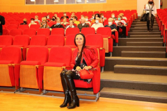 1003. Dr Renata Miszczuk, prof. Anna Wileczek, uczestnicy wykładu-Uniwersytet Otwarty UJK