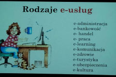 9. slajd „Rodzaje e-usług”