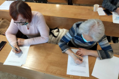 12. seniorzy na warsztatach „Coaching umysłu”