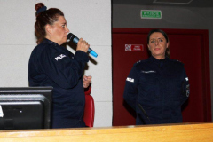 9.	Aspirant sztabowy Małgorzata Sałapa-Bazak, podkomisarz Sylwia Sobczyńska