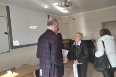 15: prof. Piotr Zbróg, Janina Łucak