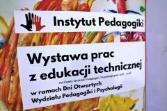 1.	Wystawa prac z edukacji technicznej w ramach Dnia Otwartego WPP