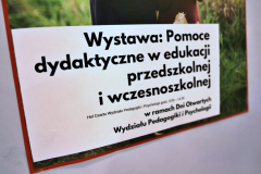 2.	Wystawa Pomoce dydaktyczne w edukacji przedszkolnej i wczesnoszkolnej w ramach Dnia Otwartego WPP