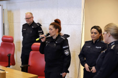 31.	Wystąpienie przedstawicieli KWP w Kielcach podczas Dnia Otwartego WPP