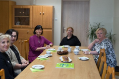 5.    Spotkanie z Dyrekcją Instytutu Pedagogiki – dr hab. Paulina Forma, prof. UJK, mgr Ewa Misiorowska, dr Małgorzata Kwaśniewska, dr hab. Ilona Żeber-Dzikowska, prof. UJK, mgr Aleksandra Dymińska
