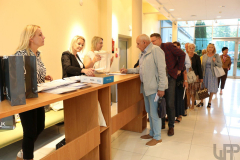 7 –  rejestracja uczestników kongresu na holu CEART