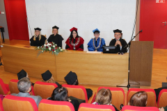 Zdjęcie nr 9. Wykład inauguracyjny na temat: Psychologia Szczęścia – w poszukiwaniu utraconego raju wygłasza dr hab. prof. UJK Paweł Kurtek.