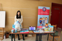 Przedstawicielka Fundacji Dwujęzyczny Przedszkolak