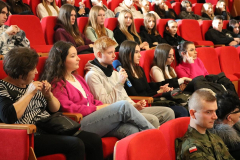 03. Uczestnicy spotkania rekrutacyjnego zebrani na Auli CEART