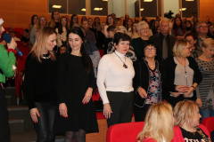 Uczestnicy świątecznego spotkania