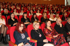 Uczestnicy uroczystości – pracownicy Wydziału Pedagogiki i Psychologii oraz studenci