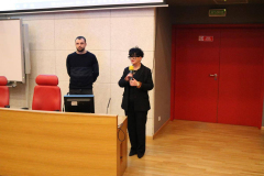 Mgr Olgierd Oksza-Orski - pracownik RCKiK i Dziekan Wydziału Pedagogiki i Psychologii dr hab. Mariola Wojciechowska, prof. UJK