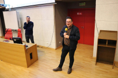 Mgr Olgierd Oksza-Orski - pracownik RCKiK i Paweł Kosowski - przewodniczący WRSS