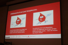 Prezentacja zachęcająca do honorowego oddawania krwi