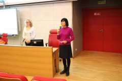 Mgr Renata Klepko - pracownik RCKiK i dr Małgorzata Kwaśniewska - organizator wydarzenia