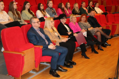 Władze Wydziału Pedagogiki i Psychologii, Władze Instytutu Pedagogiki, dr Bartłomiej Kotowski, uczestnicy Dnia Otwartego Wydziału Pedagogiki i Psychologii Uniwersytetu Jana Kochanowskiego w Kielcach