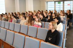 Uczestnicy Dnia Otwartego Wydziału Pedagogiki i Psychologii Uniwersytetu Jana Kochanowskiego w Kielcach