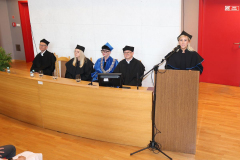 Słowo do absolwentów kieruje dyrektor Instytutu Pedagogiki  – dr hab. Paulina Forma, prof. UJK