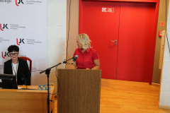 wystąpienie Dyrektor Instytutu Pedagogiki UJK dr hab. Pauliny Formy, prof. UJK