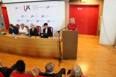 wystąpienie Dyrektor Instytutu Pedagogiki UJK dr hab. Pauliny Formy, prof. UJK