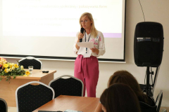 Wystąpienie dr Colette Szczepaniak