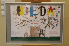 Poster przygotowany przez studentów Wydziału Pedagogiki i Psychologii UJK w Kielcach