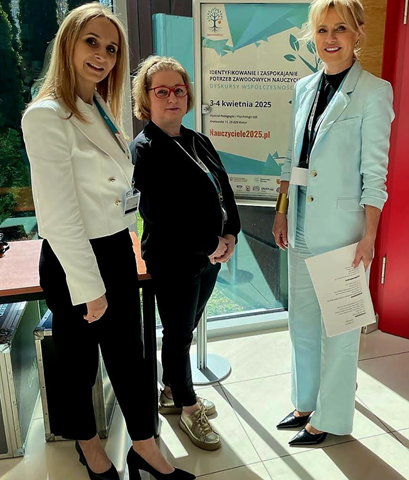 Członkinie komitetu organizacyjnego (dr Paulina Tamborska, dr Katarzyna Rogozińska, dr Anna Winiarczyk).