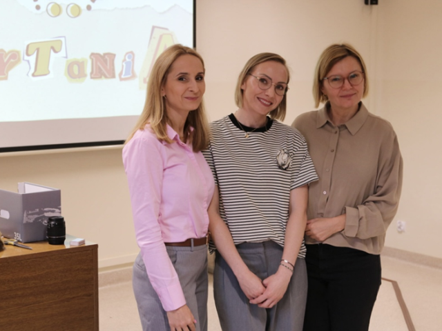 Dr Paulina Tamborska, mgr Kamila Kobus, prof. Zuzanna Zbróg