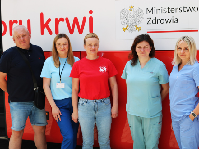 Pracownicy Regionalnego Centrum Krwiodawstwa i Krwiolecznictwa w Kielcach 