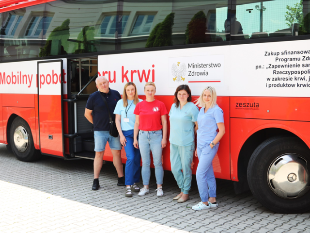 Pracownicy Regionalnego Centrum Krwiodawstwa i Krwiolecznictwa w Kielcach 