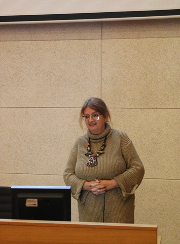 przemawia dr hab. Ilona Żeber- Dzikowska prof. UJK