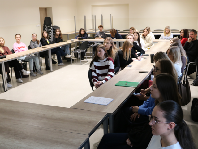studentki UJK na warsztatach