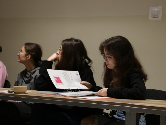studentki UJK na warsztatach