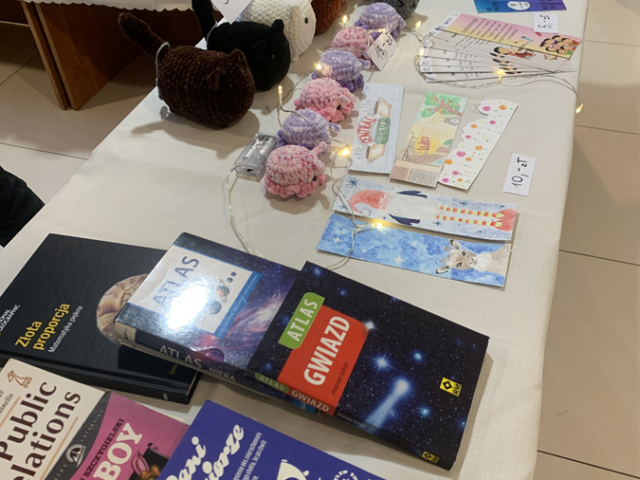 Kiermasz Mikołajkowy Studenckiego Koła Naukowego "DO DZIEŁA!"