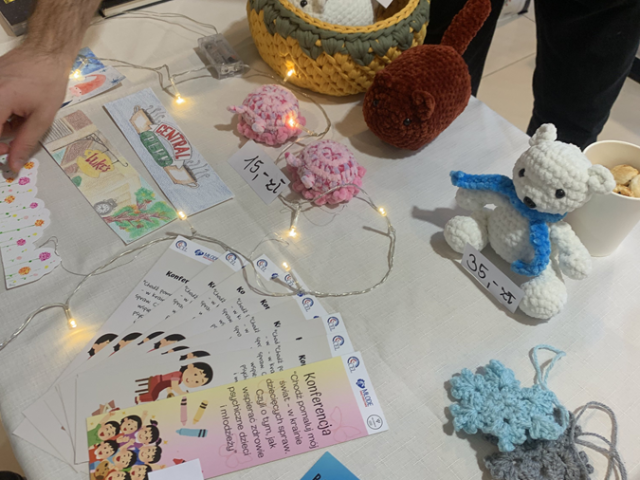 Kiermasz Mikołajkowy Studenckiego Koła Naukowego "DO DZIEŁA!"