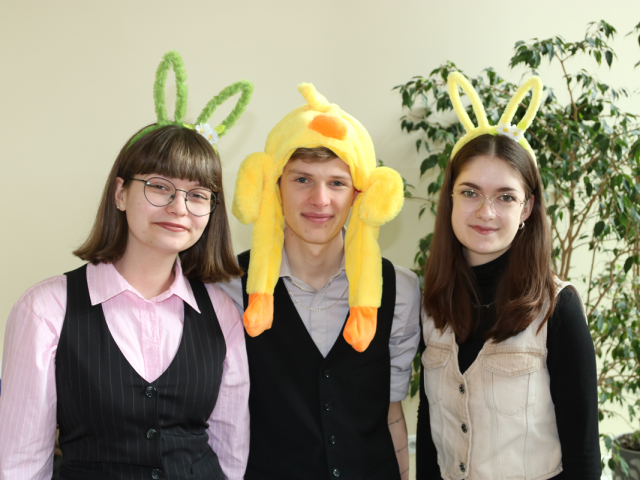 Członkowie SKN "Do Dzieła!"