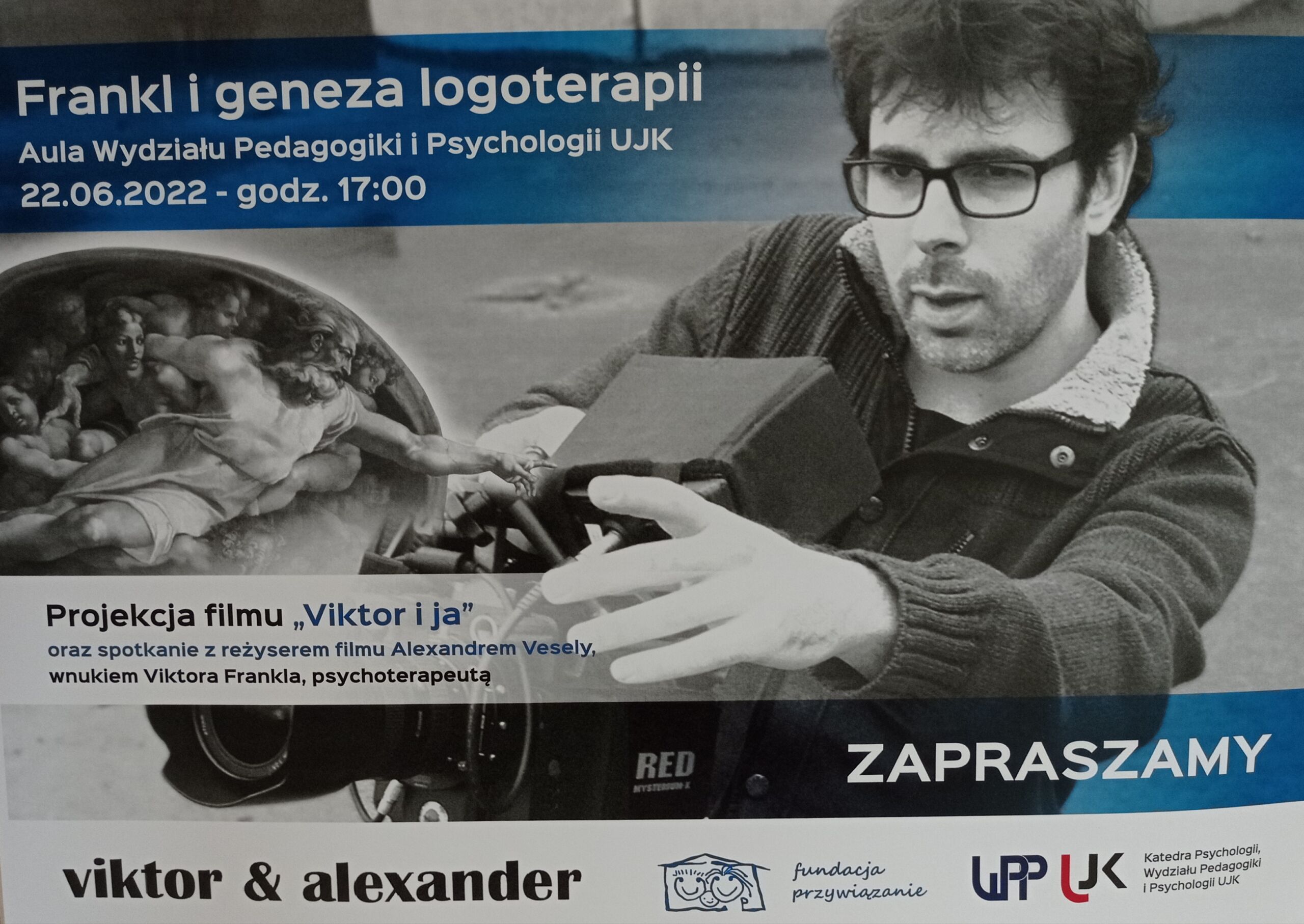 Zaproszenie na wykład Frankl i geneza logoterapii