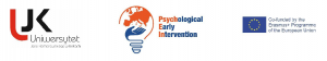 Logo: UJK, Psychological Early Intervention, Co-funded by the Erasmus+