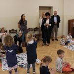 Warsztaty plastyczne dla dzieci PS nr 40 w Kielcach poprowadzone przez studentów III roku kierunku PPW