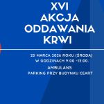 Zapraszamy na akcję oddawania krwi na Wydziale Pedagogiki i Psychologii – 25 marca 2026 r. (środa) w godzinach 9:00 -13:00