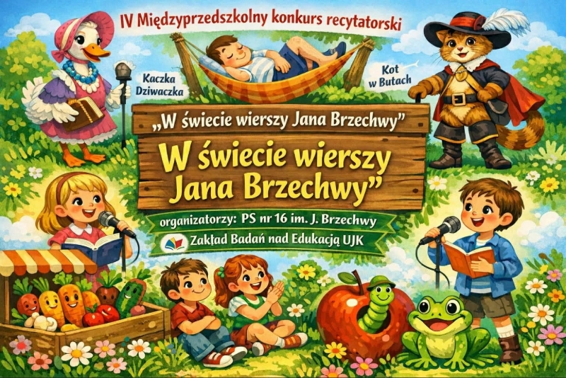 IV Międzyprzedszkolny konkurs recytatorski "W świecie Jana Brzechwy"