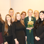 Uczniowie III Liceum Ogólnokształcącego im. Cypriana Kamila Norwida w Kielcach w murach Wydziału Psychologii i Pedagogiki UJK