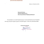 Komunikat w sprawie godzin rektorskich w dniu 30 kwietnia 2026 r.