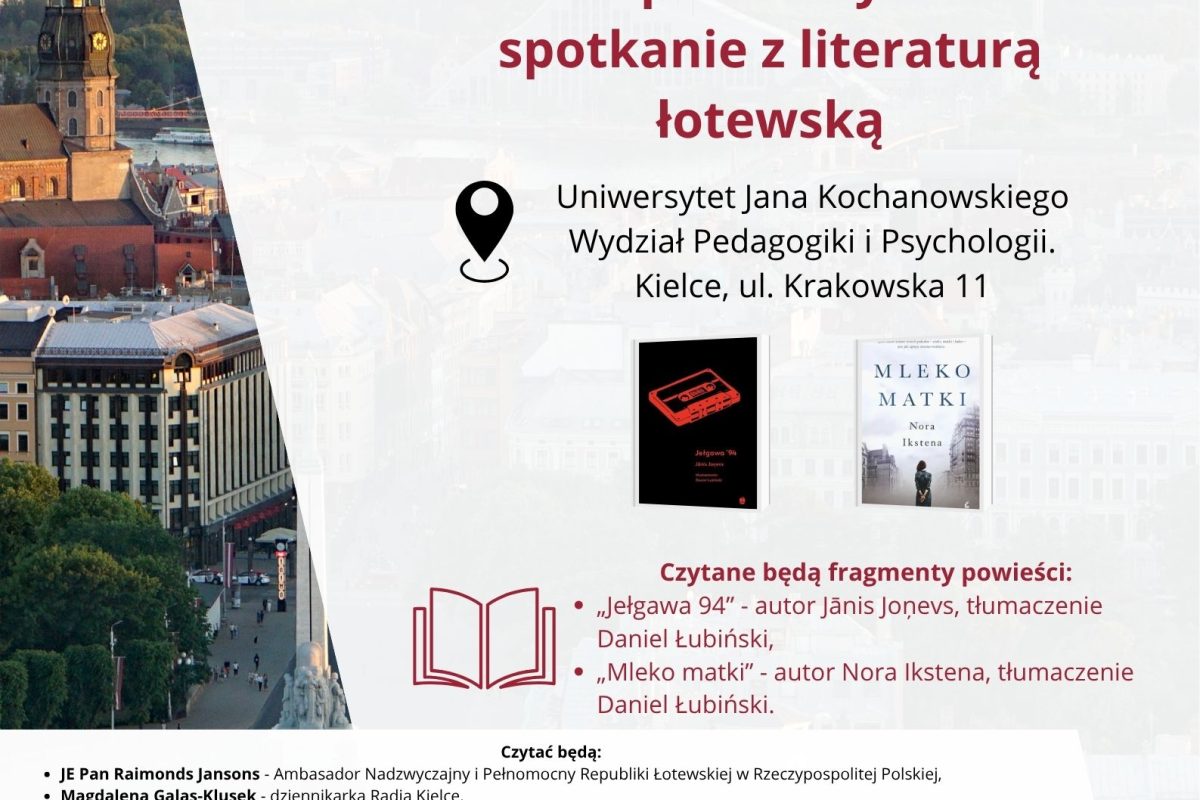 Plakat promujący "Bałtyckie spotkania literackie"