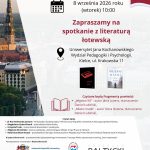 Plakat promujący "Bałtyckie spotkania literackie"