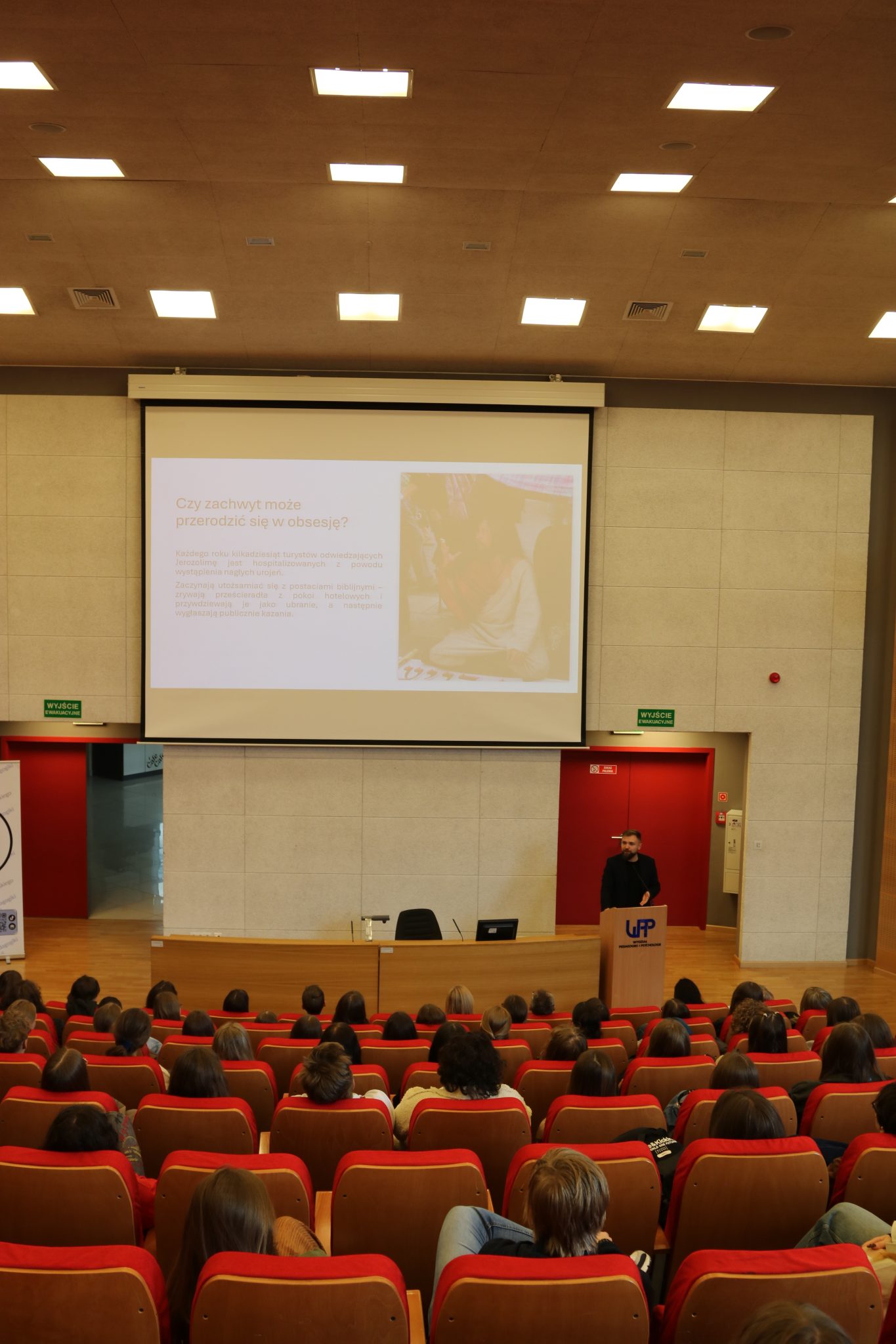Prezentacja dla studentów podczas Dnia Zero na WPP UJK