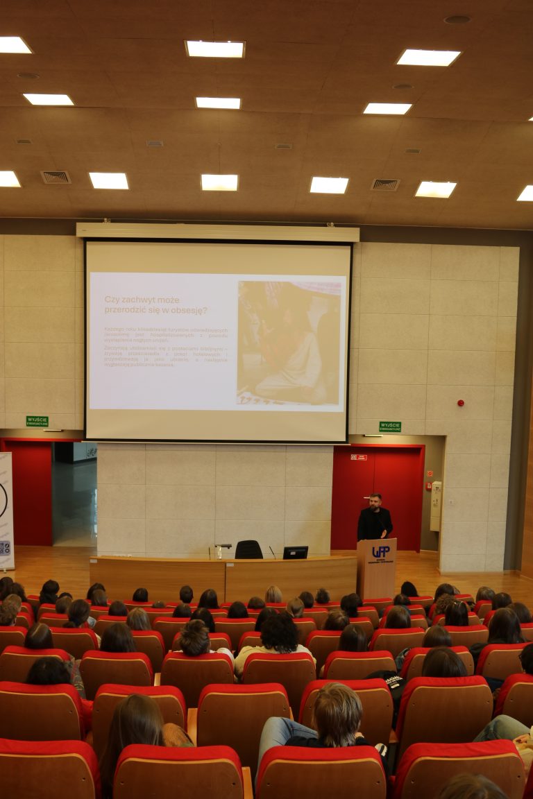 Prezentacja dla studentów podczas Dnia Zero na WPP UJK
