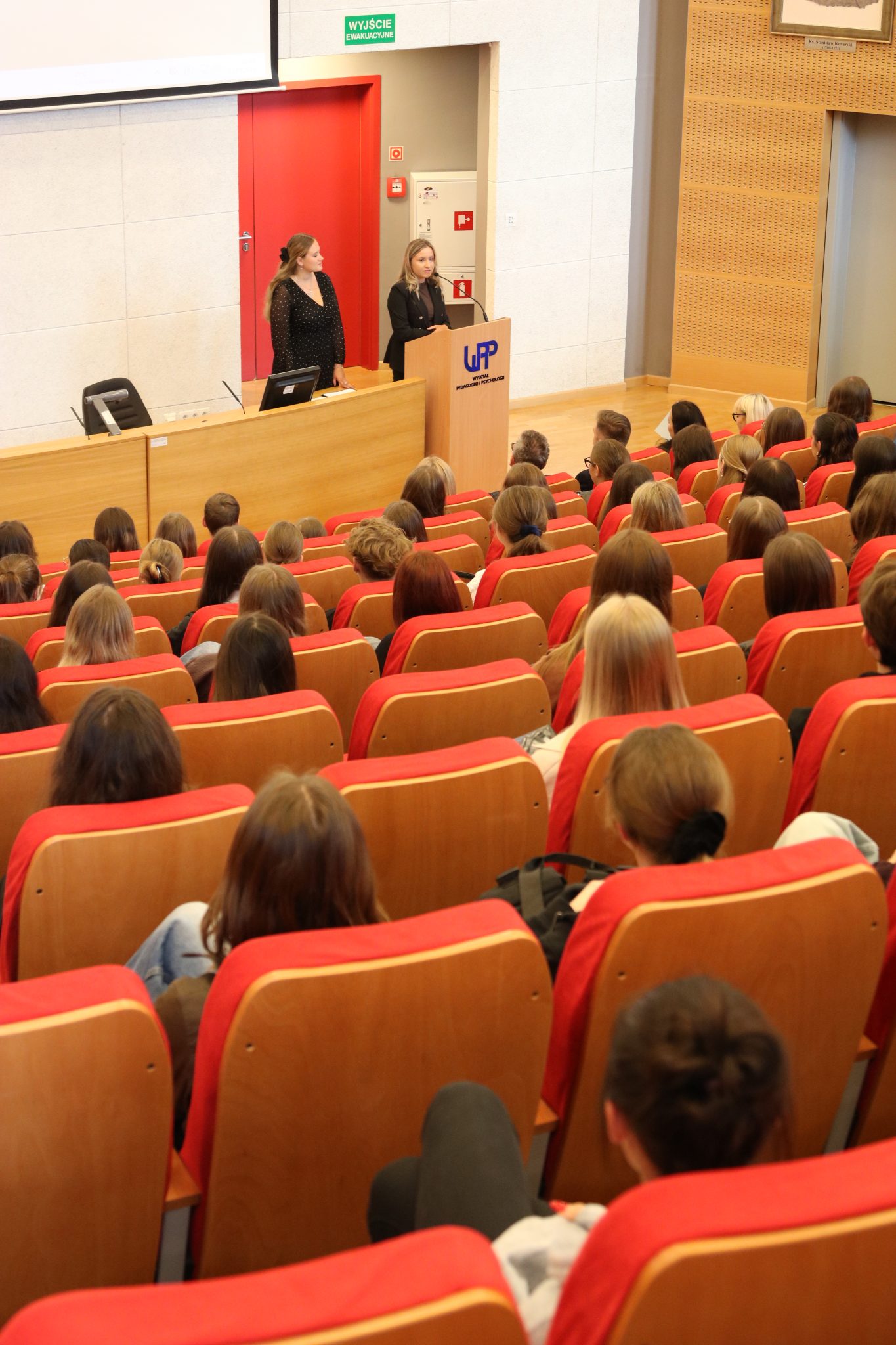 Spotkanie ze studentami podczas Dnia Zero na Wydziale Pedagogiki i Psychologi UJK