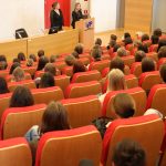 Spotkanie ze studentami podczas Dnia Zero na Wydziale Pedagogiki i Psychologi UJK