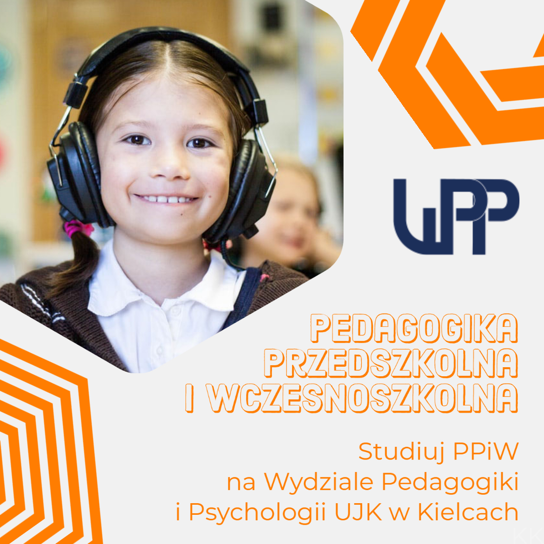 Plakat rekrutacji na kierunek pedagogika wczesnoszkolna i przedszkolna